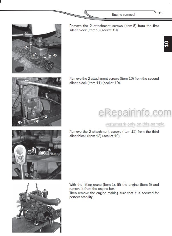 Photo 7 - Manitou MT625H Easy 49K ST3A S1 Repair Manual Telescopic Handler