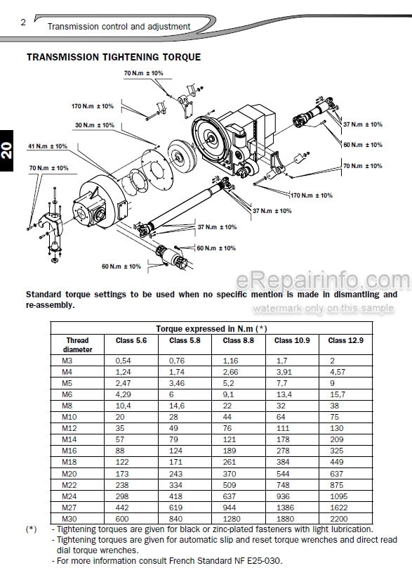 Photo 3 - Manitou MTX732 MTX1030ST Serie D-E3 4-E3 Repair Manual Telescopic Handler