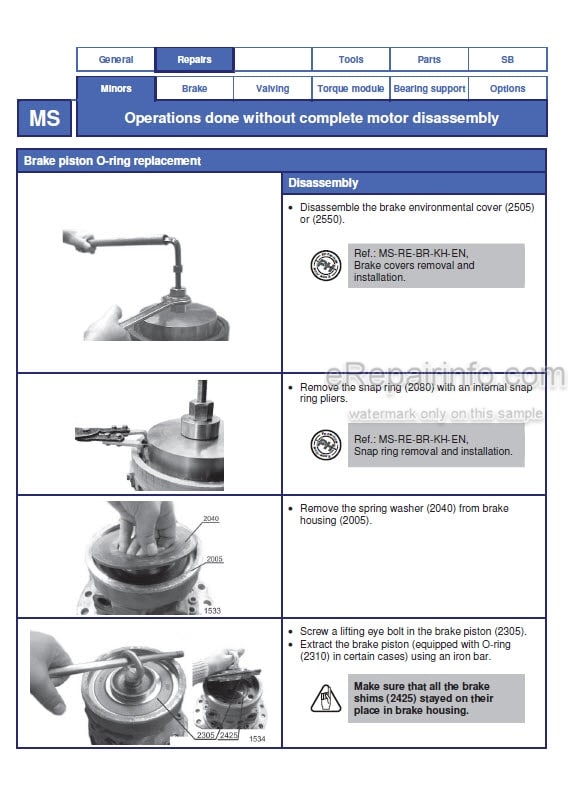 Photo 6 - Manitou PSI4.3L Repair Manual Engine