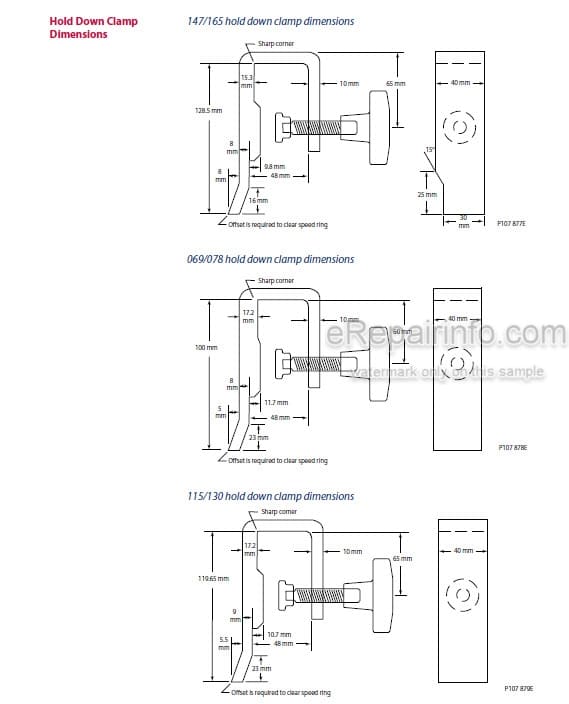Photo 5 - Manitou Sauer Danfoss H1-069 H1-078 H1-089 H1-100 H1-115 H1-130 H1-147 H1-165 Repair Manual Hydrostatic Pump