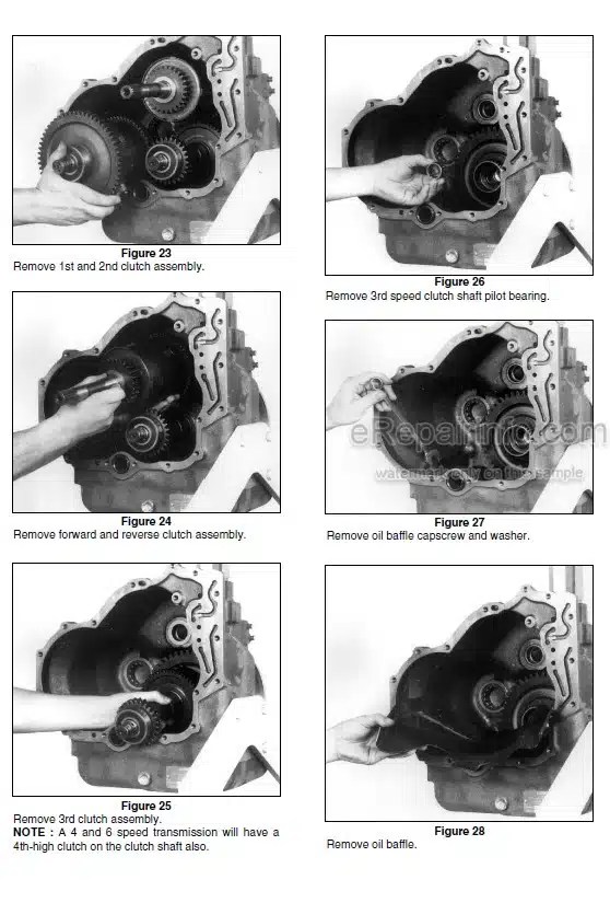 Photo 7 - Manitou Series PSR09 Repair Manual Gear Box