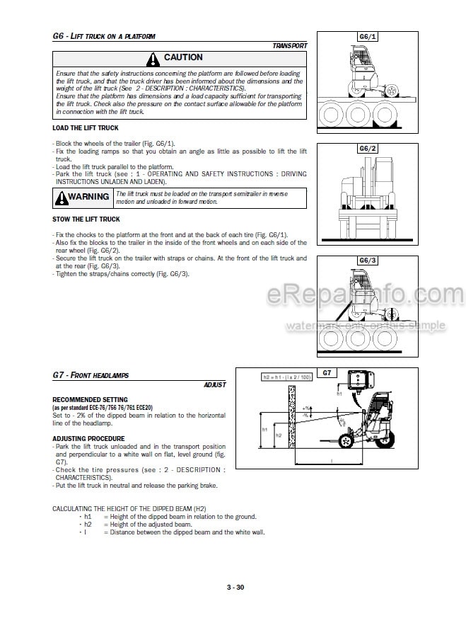 Photo 4 - Manitou TMT55HT TMT55XT 4W T3 Operators Manual Telescopic Handler