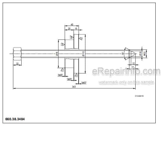 Photo 5 - Manitou Type 357 Repair Manual Transfer Box