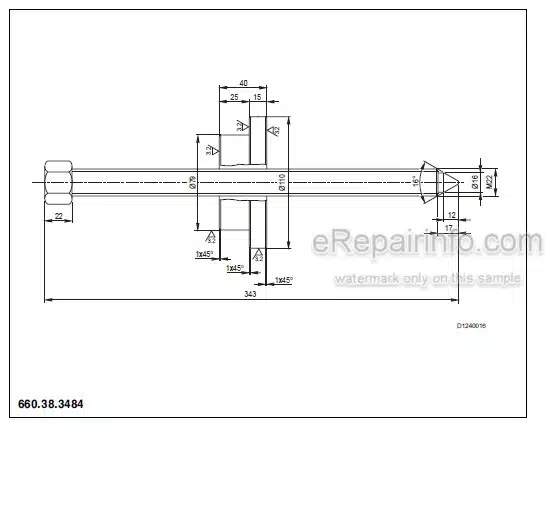 Photo 5 - Manitou Type 357 Repair Manual Transfer Box