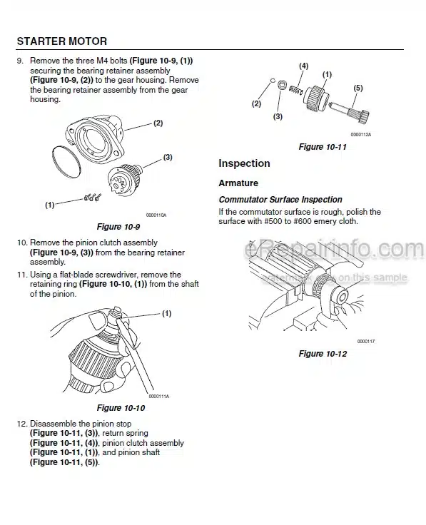 Photo 6 - Yanmar 4BY150 4BY150Z 4BY180 4BY180Z 6BY220 6BY220Z 6BY260 6BY260Z Service Manual Marine Diesel Engine 0BBY0-G00101