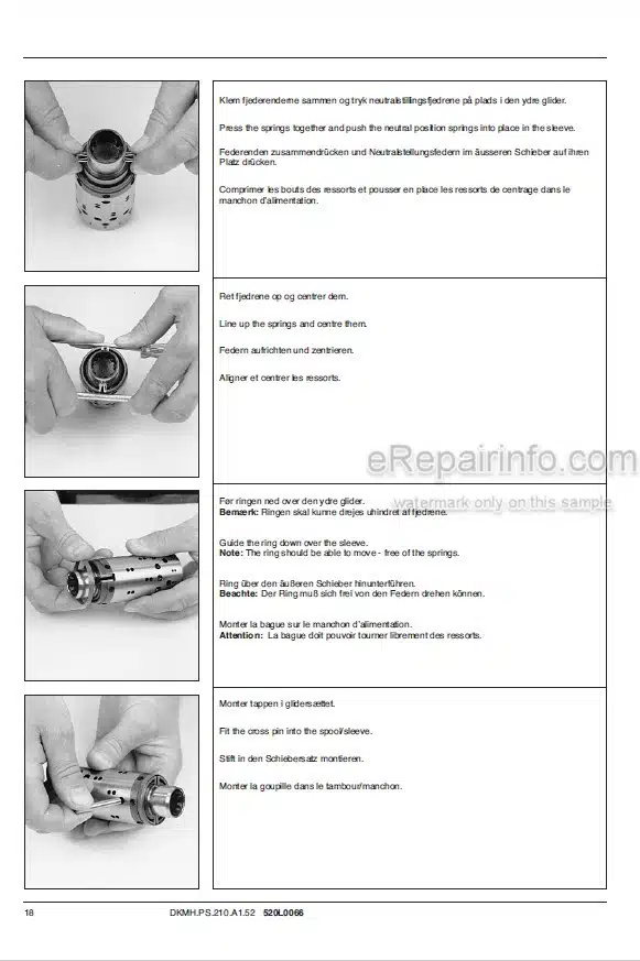 Photo 7 - Manitou 120AETJ Repair Manual Access Platform