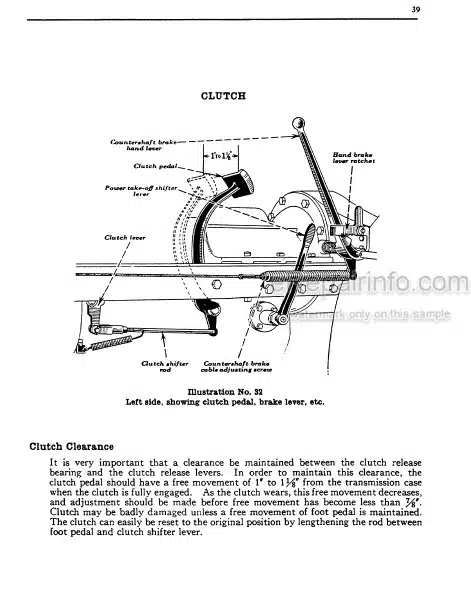 Photo 9 - McCormick Deering F20 Farmall Operators Manual Tractor INT-5205B