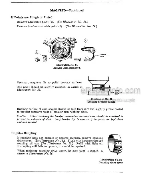 Photo 4 - McCormick Deering F20 Farmall Operators Manual Tractor INT-5205B