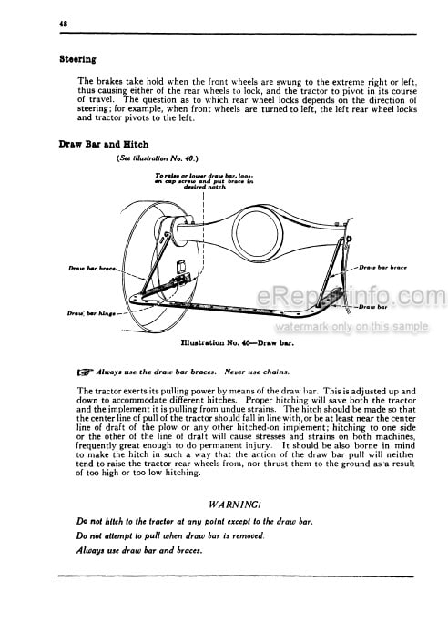 Photo 5 - McCormick Deering Farmall Operators Manual Tractor MCD-2992B