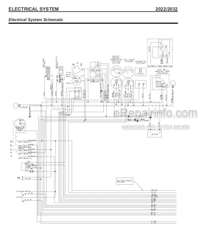 Photo 4 - Mustang 2022 2032 Service Manual Skid Steer Loader