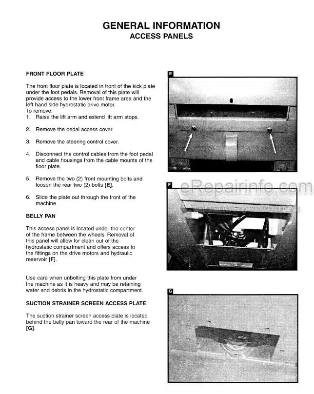 Photo 10 - Mustang 2040 2250 Service Manual Skid Steer Loader