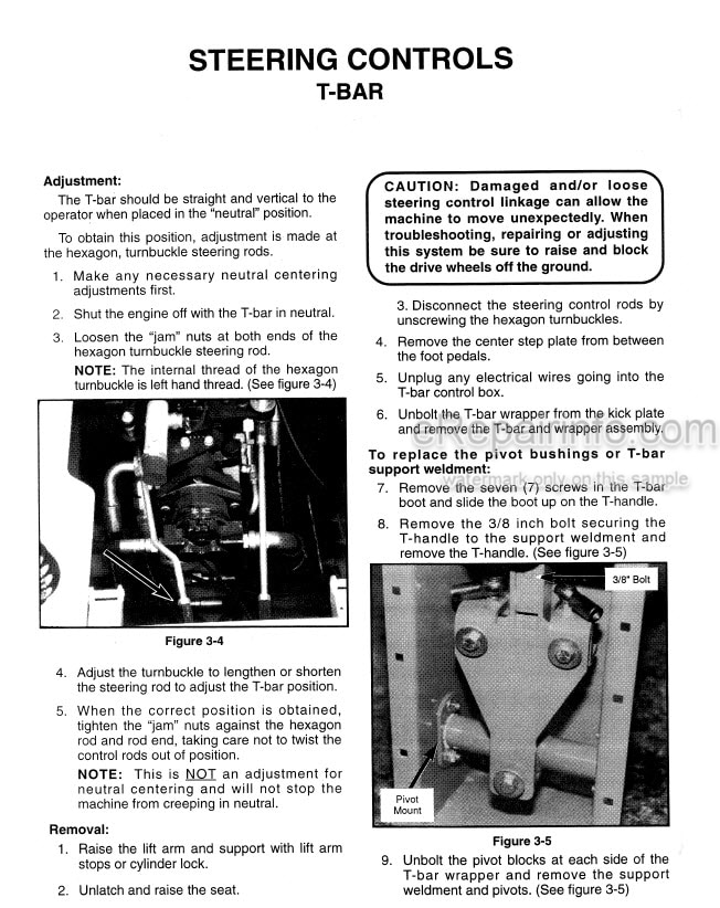 Photo 7 - Mustang 2056 Service Manual Skid Steer Loader
