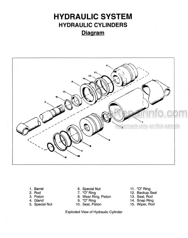 Photo 3 - Mustang 2060 2070 Service Manual Skid Steer Loader