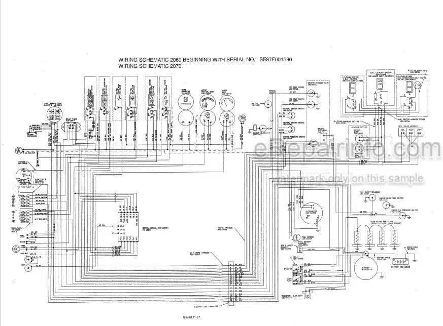 Photo 5 - Mustang 2060 2070 Service Manual Skid Steer Loader