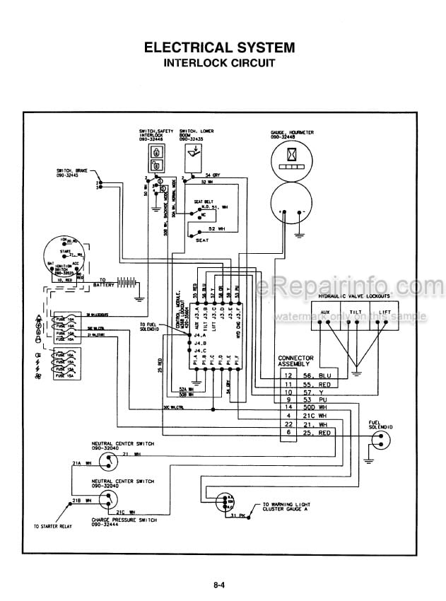 Photo 5 - Mustang 2064 2074 Service Manual Skid Steer Loader
