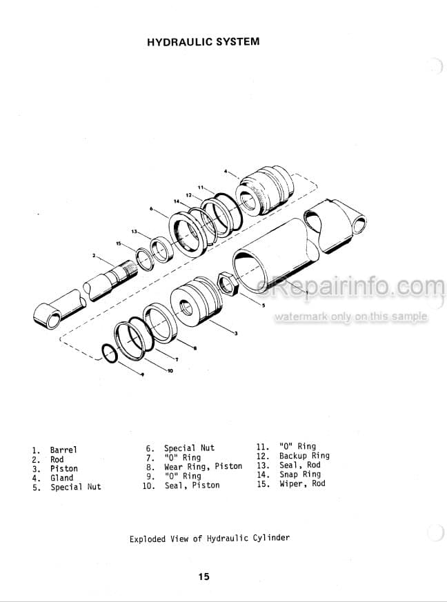 Photo 3 - Mustang 332 342 442 552 Service Manual Skid Steer Loader