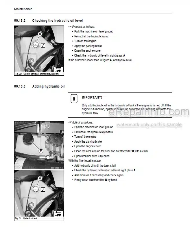 Photo 6 - Mustang ML42 ML43 Service Manual Wheel Loader