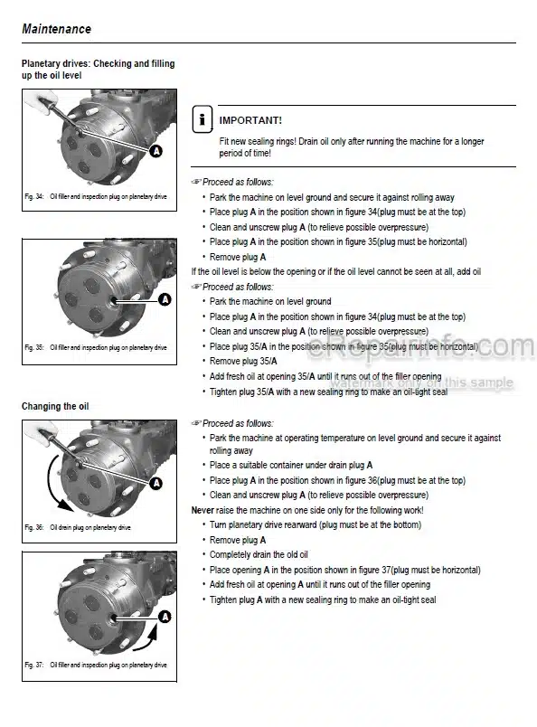 Photo 1 - Mustang ML48T Service Manual All Wheel Steer Loader