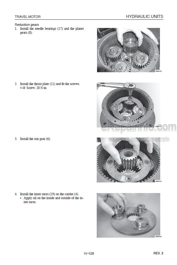 Photo 10 - Mustang MTL16 Service Manual Compact Track Loader