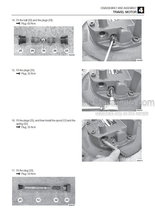 Photo 7 - Mustang MTL312 Service Manual Compact Track Loader