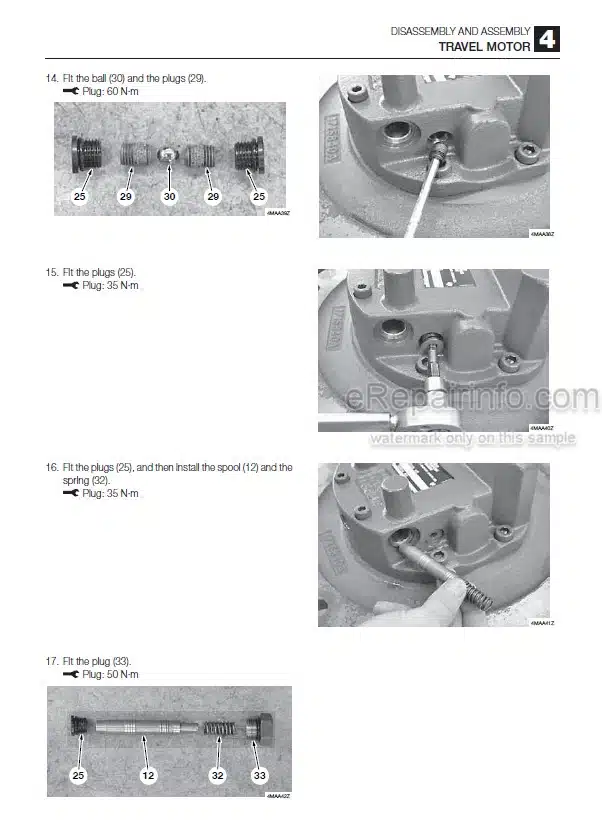 Photo 7 - Mustang MTL25 Service Manual Compact Track Loader