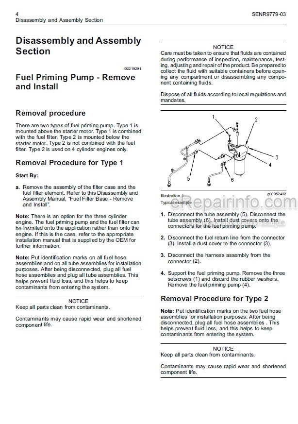 Photo 4 - Perkins 1103 1104 Disassembly And Assembly Manual Manual Industrial Engine