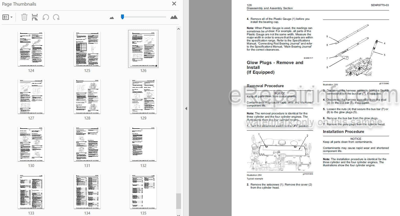 Photo 3 - Perkins 1103 1104 Disassembly And Assembly Manual Manual Industrial Engine