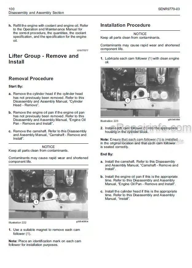 Photo 8 - Perkins 1103 1104 Disassembly And Assembly Manual Manual Industrial Engine