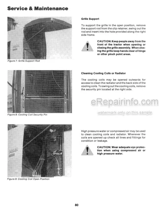 Photo 6 - Case IH 1000 Powershift Series Puma Wildcat Operation And Maintenance Manual Tractor