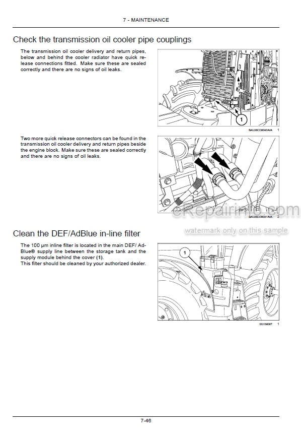 Photo 2 - Case IH Puma 130CVX 145CVX 160CVX Efficient Power Operators Manual Tractor