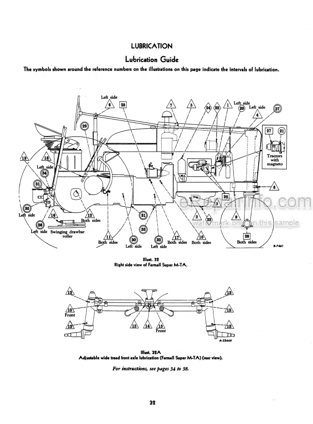 Photo 5 - Case IH Farmall Super MT-A High Clearance Operators Manual Tractor