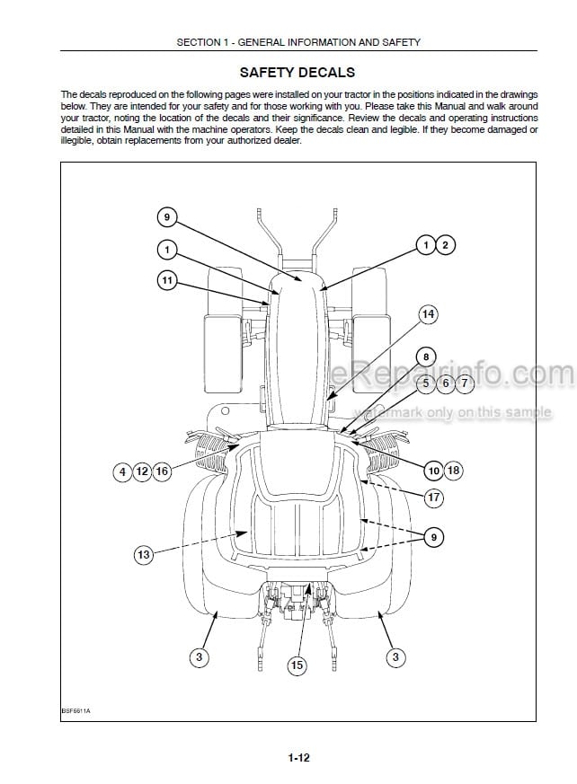 Photo 3 - Case IH MXU100 MXU110 MXU115 MXU125 MXU135 Limited Operators Manual Tractor