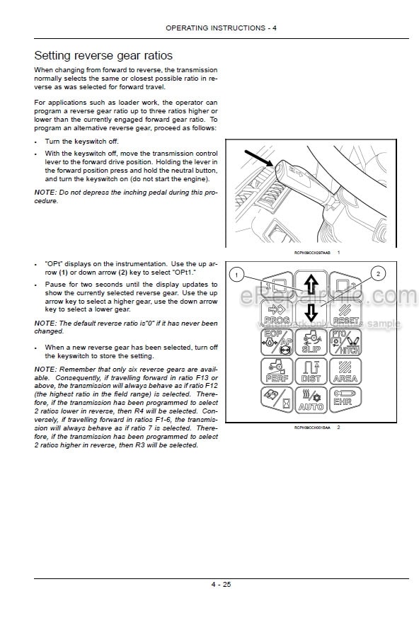 Photo 5 - Case IH Magnum 180 190 210 225 Operators Manual Tractor