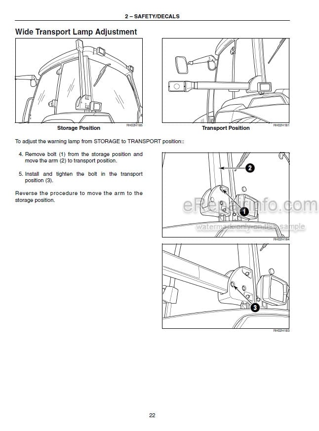 Photo 1 - Case IH Magnum MX210 MX240 Operators Manual Tractor