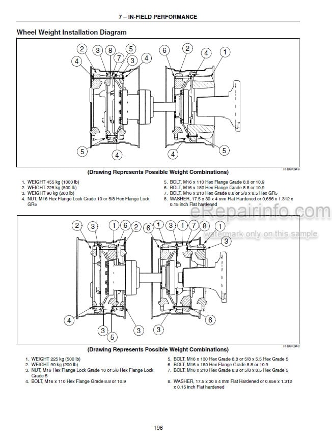 Photo 5 - Case IH Magnum MX210 MX240 Operators Manual Tractor