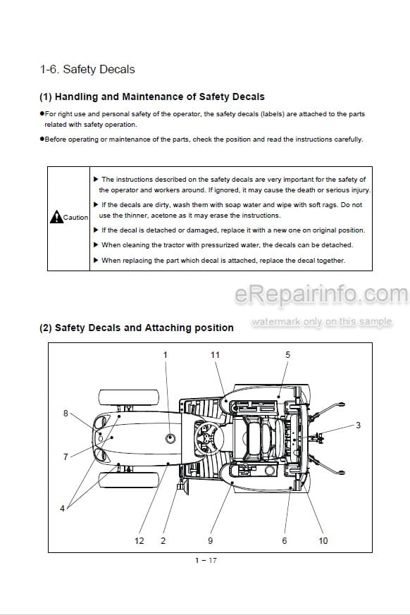 Photo 3 - Case IH Maxxfarm 25 30 Operators Manual Tractor