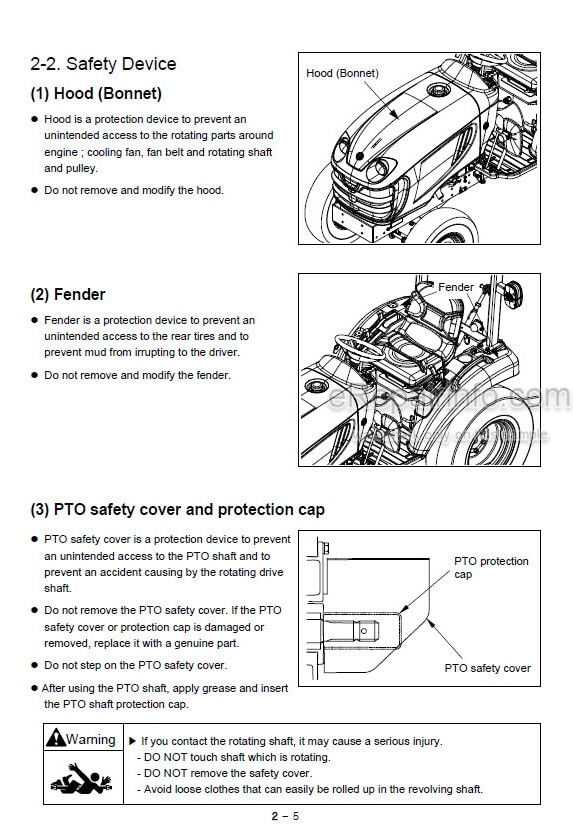 Photo 13 - Case IH Maxxfarm 25 30 Operators Manual Tractor