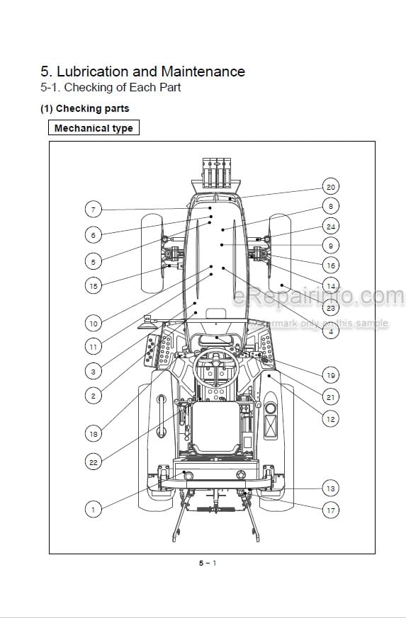 Photo 5 - Case IH Maxxfarm 35 Operators Manual Tractor