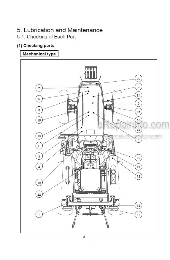 Photo 5 - Case IH Maxxfarm 35 Operators Manual Tractor