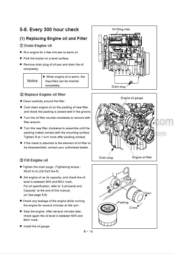 Photo 6 - Case IH Maxxfarm 40 50 Operators Manual Tractor