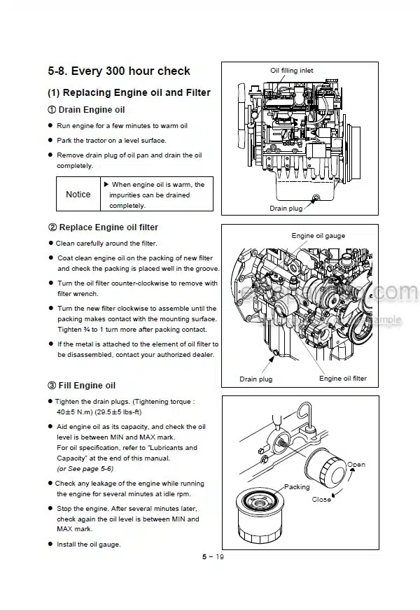 Photo 2 - Case IH Maxxfarm 40 50 Operators Manual Tractor