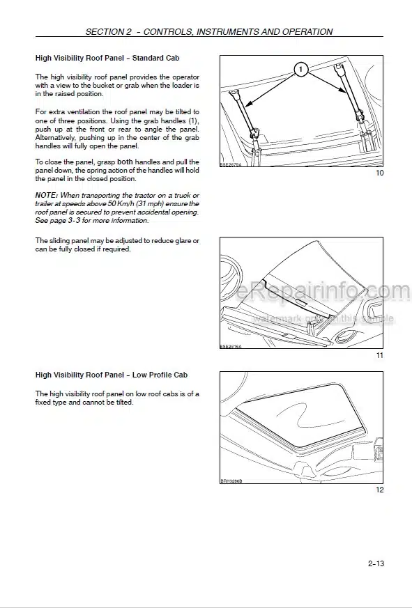 Photo 7 - Case IH Maxxum 100 110 115 125 140 Operators Manual Tractor