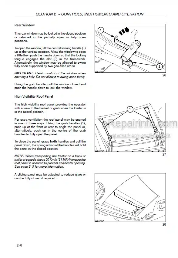 Photo 12 - Case IH Maxxum 110 120 130 115 125 140 Operators Manual Multi Controller Tractor