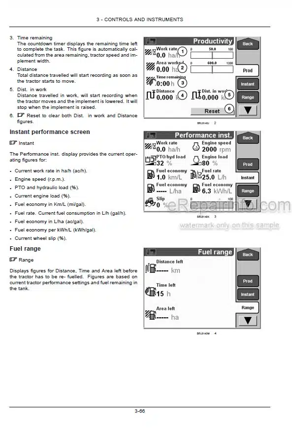 Photo 3 - Case IH Maxxum 110 120 130 115 125 140 Operators Manual Multicontroller Tractor