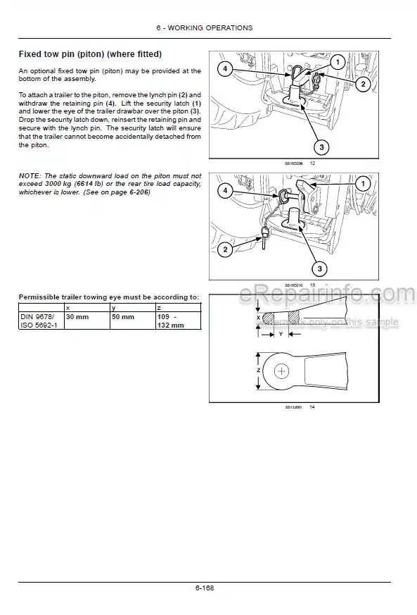 Photo 6 - Case IH Maxxum 110 120 130 115 125 140 Operators Manual Tractor