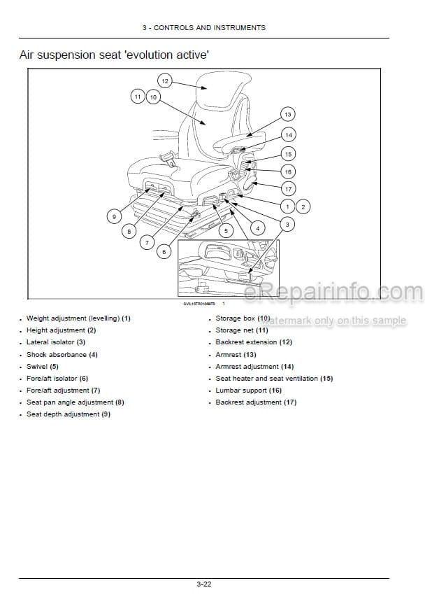 Photo 3 - Case IH Maxxum 115CVT 125CVT 135CVT 145CVT Tier 4B Final Operators Manual Tractor
