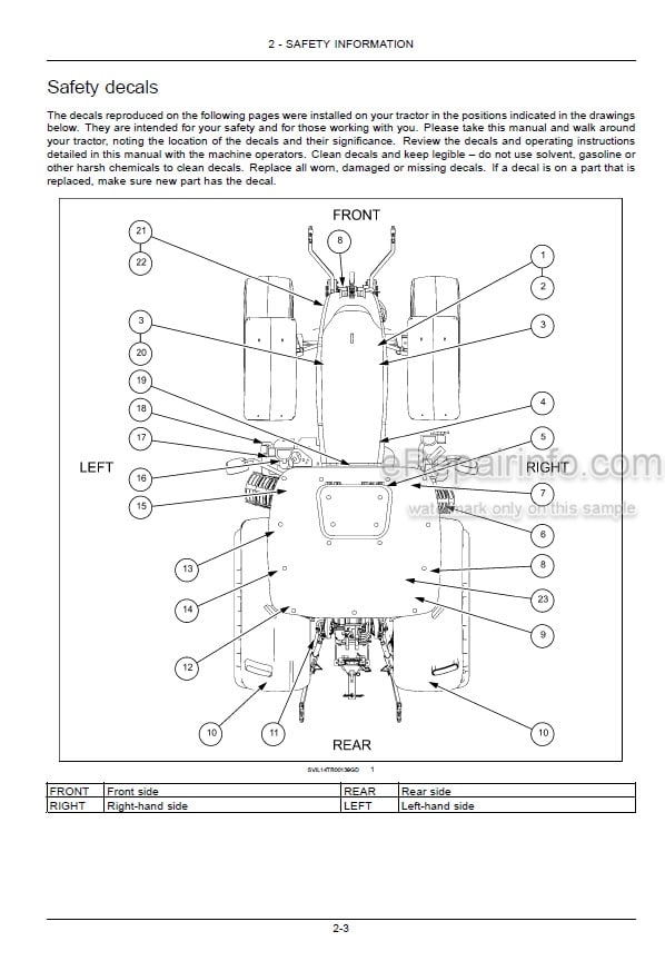 Photo 3 - Case IH Maxxum 115CVX 125CVX 135CVX 145CVX Stage IV Operators Manual Tractor