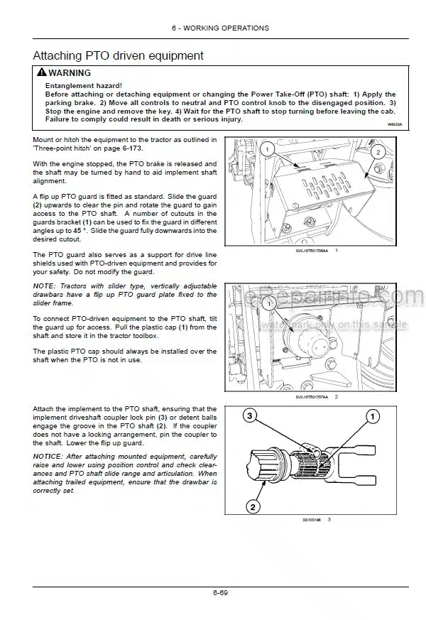 Photo 9 - Case IH Maxxum 115CVX 125CVX 135CVX 145CVX Stage IV Operators Manual Tractor