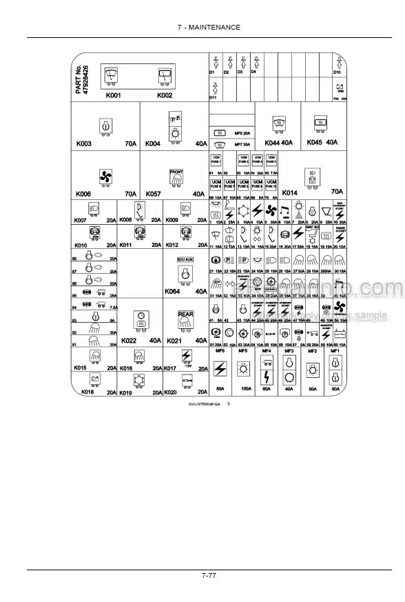 Photo 5 - Case IH Maxxum 115CVX 125CVX 135CVX 145CVX Stage IV Operators Manual Tractor