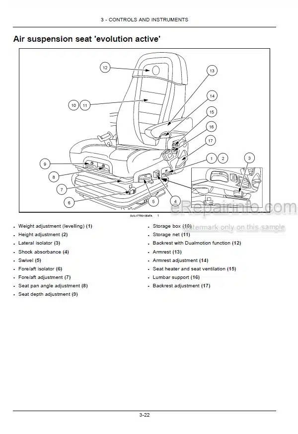 Photo 5 - Case IH Maxxum 115CVX 125CVX 135CVX 145CVX 150CVX Tier 4B Final Operators Manual Tractor KEH01001-